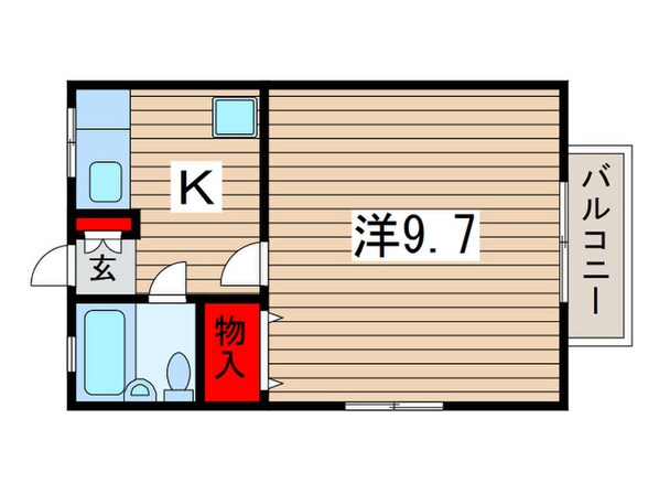 ハイツシェアの物件間取画像